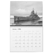 第二次世界大戦のイギリス戦艦 カレンダー (1月 2026)