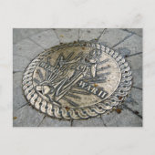 第二次世界大戦のエンブレム、ワシントンD.C. ポストカード (正面)