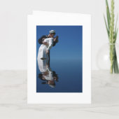 第二次世界大戦のキス、結婚式の招待状 招待状 (裏面)