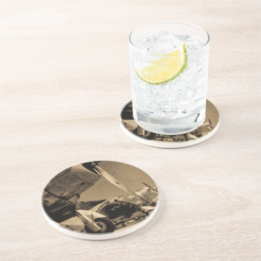 第二次世界大戦のダグラスSBDのDauntless爆撃機の飛行機 コースター (側面)