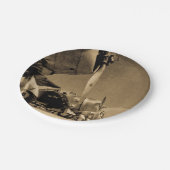 第二次世界大戦のダグラスSBDのDauntless爆撃機の飛行機 ペーパープレート (アングル)