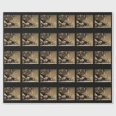 第二次世界大戦のダグラスSBDのDauntless爆撃機の飛行機 ラッピングペーパー (フラット)