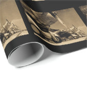 第二次世界大戦のダグラスSBDのDauntless爆撃機の飛行機 ラッピングペーパー (ロールコーナー)