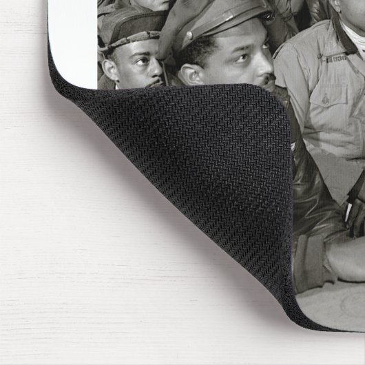 第二次世界大戦のブリーフィングで登場したタスケージエアマン マウスパッド (コーナー)