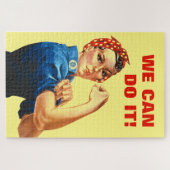 第二次世界大戦のプロパガンダRosie Riveter ジグソーパズル (横)