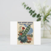 第二次世界大戦のポスター:勝利の庭園 ポストカード (スタンド正面)
