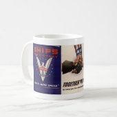 第二次世界大戦のマグ コーヒーマグカップ (正面左)