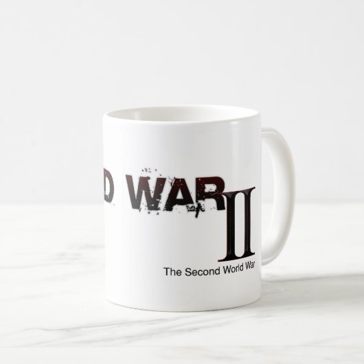 第二次世界大戦のマグ コーヒーマグカップ (正面右)