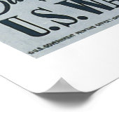 第二次世界大戦の切手ポスター ポスター (角)