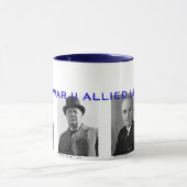 第二次世界大戦の同盟国のリーダーMag* マグカップ (中央)