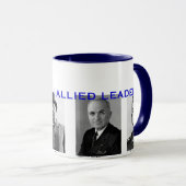 第二次世界大戦の同盟国のリーダーMag* マグカップ (正面右)