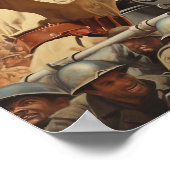 第二次世界大戦の女性ポインティング ポスター (角)