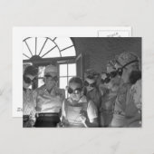 第二次世界大戦の女性溶接機, 1940年代 ポストカード (正面/裏面)
