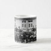 第二次世界大戦の年長のアメリカの軍当局者 コーヒーマグカップ (中央)