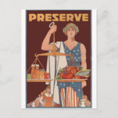 第二次世界大戦の愛国心のポスター – ガーデニングと農業 ポストカード (正面)