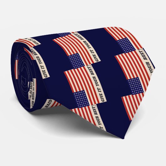 第二次世界大戦の愛国的なポスターのネクタイ ネクタイ (ロール)