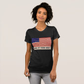 第二次世界大戦の愛国的なポスターシャツ Tシャツ (正面フル)