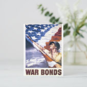 第二次世界大戦の戦争の絆を取り戻す ポストカード (スタンド正面)