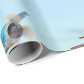 第二次世界大戦の戦闘機 ラッピングペーパー (ロールコーナー)