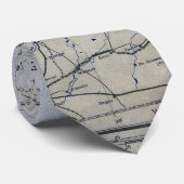 第二次世界大戦の攻撃開始日の地図1944年6月6日 ネクタイ (ロール)