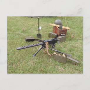 第二次世界大戦の機関銃 ポストカード