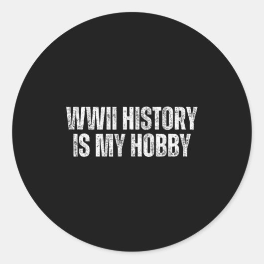 第二次世界大戦の歴史 I 第二次世界大戦 ラウンドシール (正面)