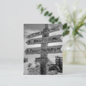 第二次世界大戦の海上に向けたユーモアのサイン ポストカード (スタンド正面)