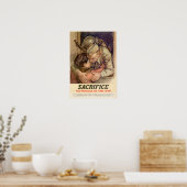 第二次世界大戦の犠牲…自由人の特権 ポスター (キッチン)