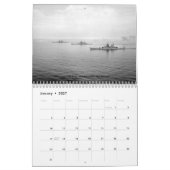 第二次世界大戦の米国戦艦 カレンダー (1月 2027)