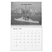 第二次世界大戦の米国戦艦 カレンダー (2月 2027)