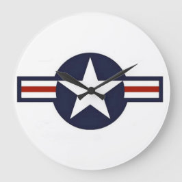第二次世界大戦の航空機記章 ラージ壁時計