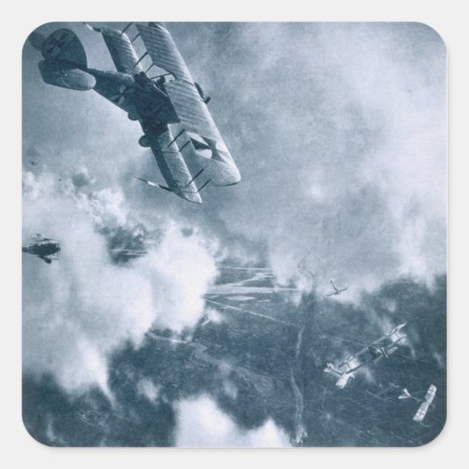 第二次世界大戦の西部戦線での空中戦 スクエアシール (正面)