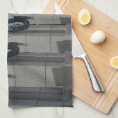 第二次世界大戦の記念リースI キッチンタオル (四つ折り)