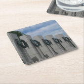 第二次世界大戦の記念リースI スクエアペーパーコースター (アングル)