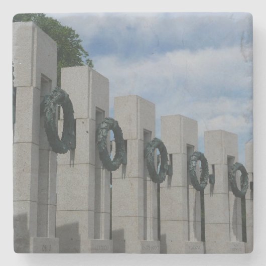 第二次世界大戦の記念リースI ストーンコースター (正面)