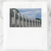 第二次世界大戦の記念リースI 長方形シール (バッグ)