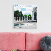 第二次世界大戦の記念碑 – キャンバスアート (インサイチュ (リビング))