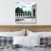 第二次世界大戦の記念碑 – キャンバスアート (インサイチュ (寝室))