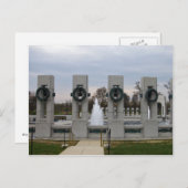 第二次世界大戦の記念碑 ポストカード (正面/裏面)