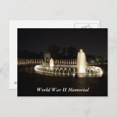 第二次世界大戦の記念碑 ポストカード (正面/裏面)