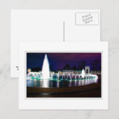 第二次世界大戦の記念碑 ポストカード (正面/裏面)