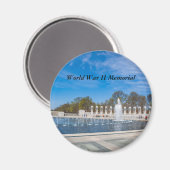 第二次世界大戦の記念碑 マグネット (正面/裏面)