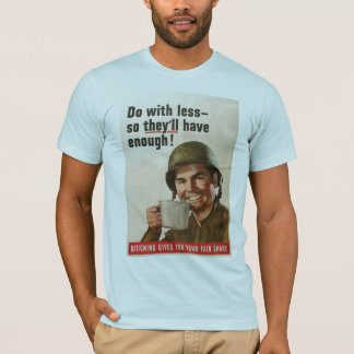 第二次世界大戦の配分 Tシャツ