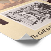 第二次世界大戦の防衛の呼び出し ポスター (角)