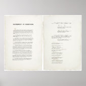 第二次世界大戦の降伏楽器 ポスター (正面)