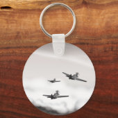 第二次世界大戦の飛行機 キーホルダー (正面)
