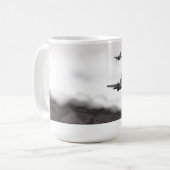 第二次世界大戦の飛行機 コーヒーマグカップ (正面左)