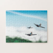 第二次世界大戦の飛行機 ジグソーパズル (横)