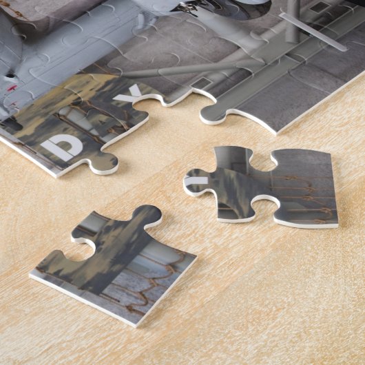 第二次世界大戦のC-47のダコタの輸送の航空機、 ジグソーパズル (側面)