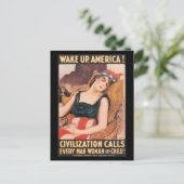 第二次世界大戦を起こす ポストカード (スタンド正面)